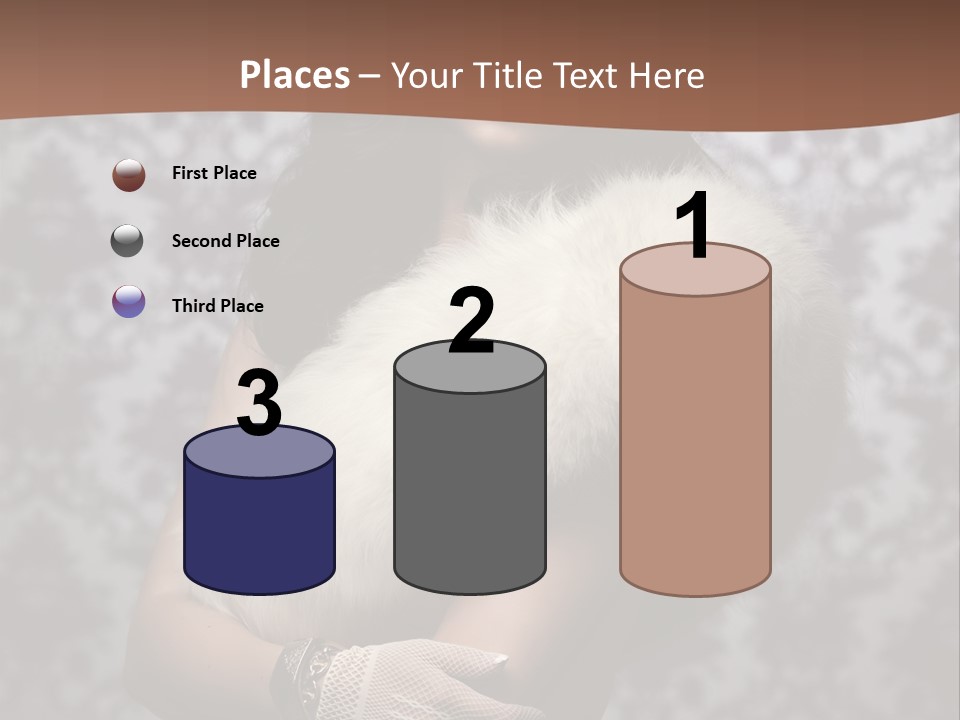 Shadows Purple Wall PowerPoint Template