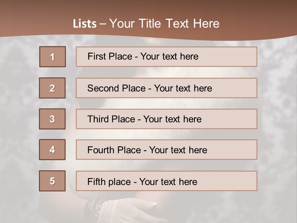 Shadows Purple Wall PowerPoint Template