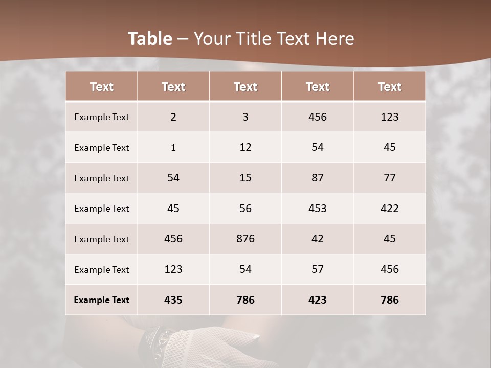 Shadows Purple Wall PowerPoint Template