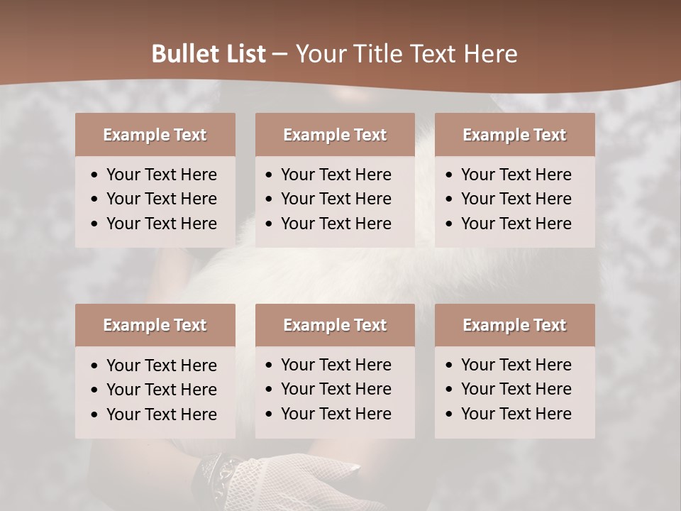 Shadows Purple Wall PowerPoint Template