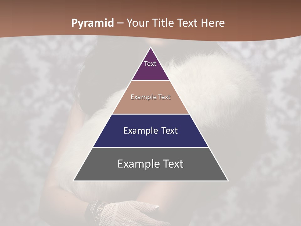 Shadows Purple Wall PowerPoint Template