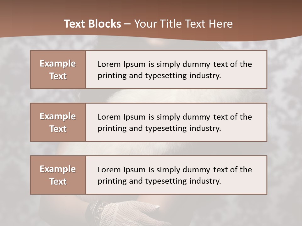 Shadows Purple Wall PowerPoint Template