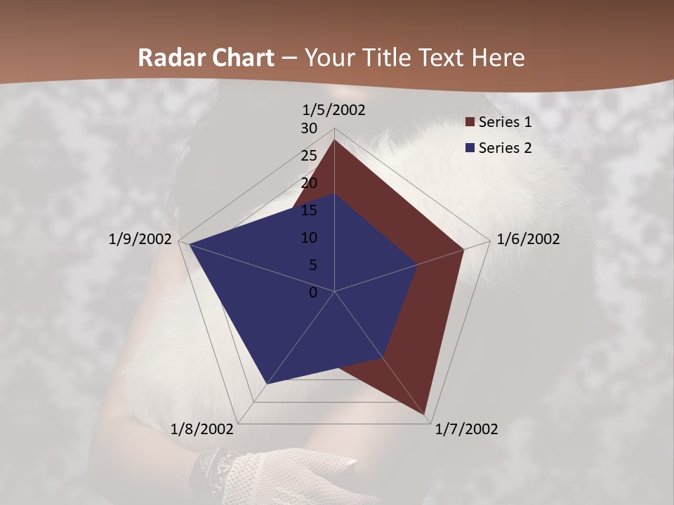 Shadows Purple Wall PowerPoint Template