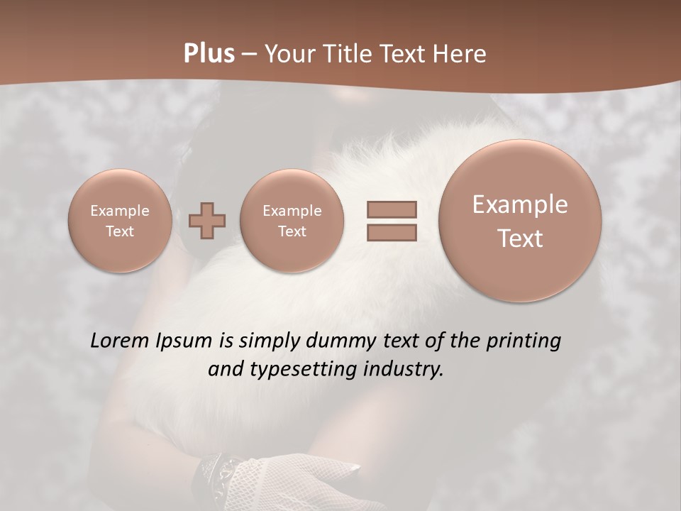 Shadows Purple Wall PowerPoint Template