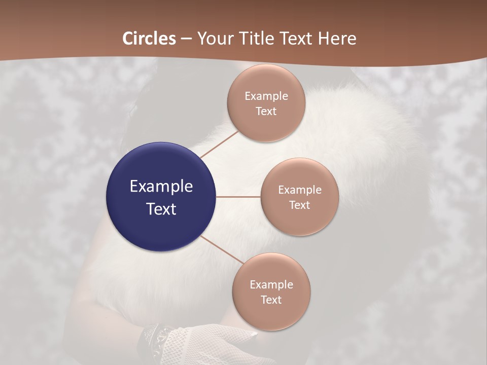 Shadows Purple Wall PowerPoint Template