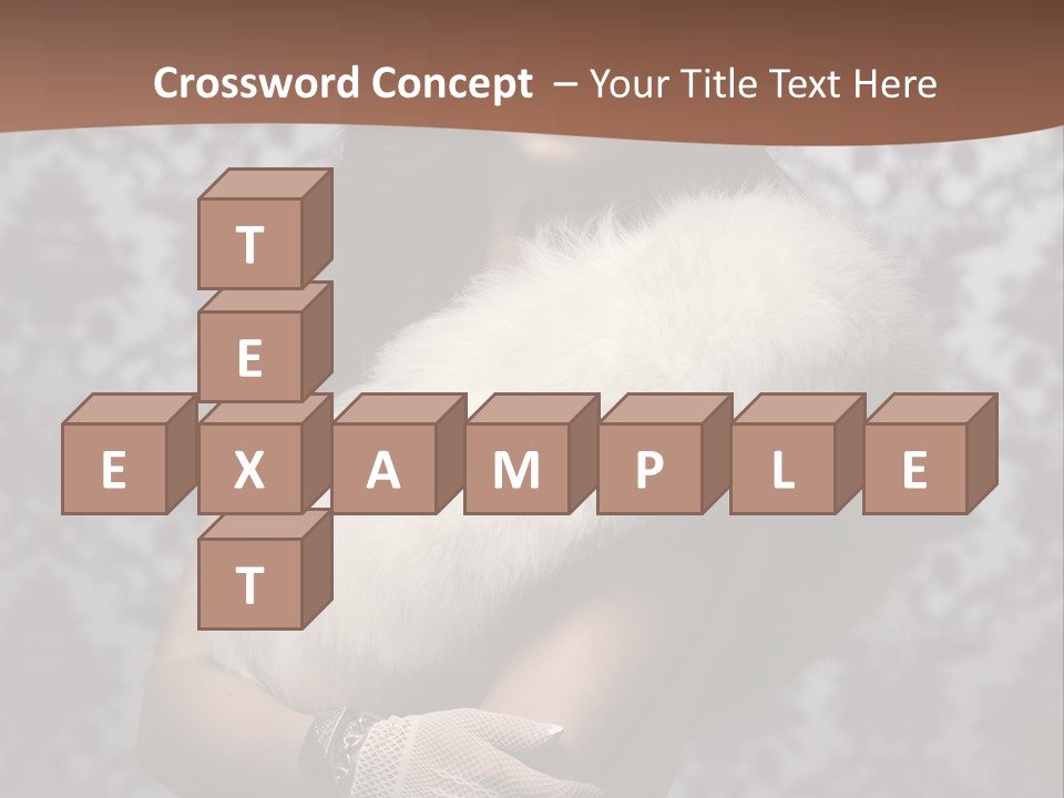 Shadows Purple Wall PowerPoint Template