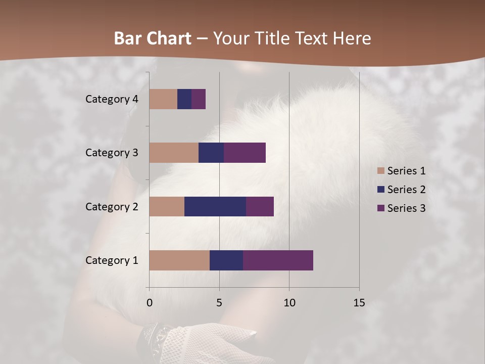 Shadows Purple Wall PowerPoint Template