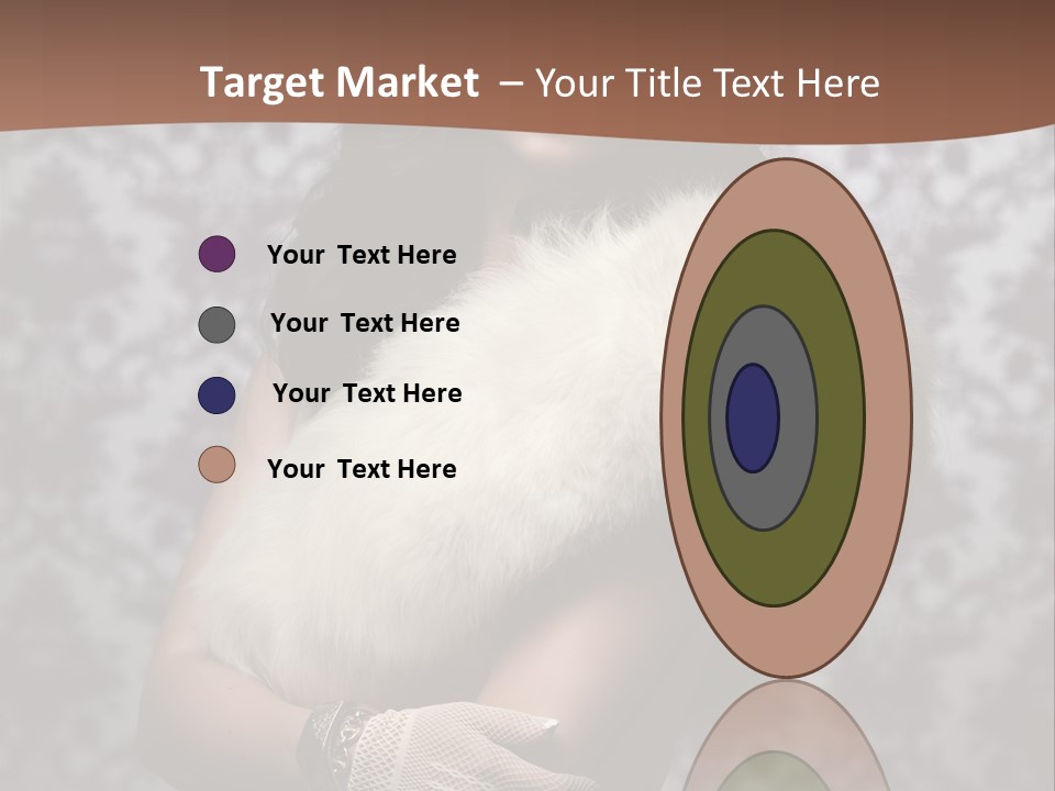 Shadows Purple Wall PowerPoint Template