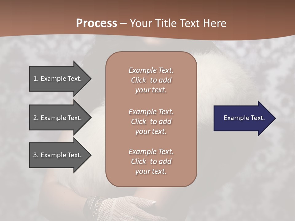 Shadows Purple Wall PowerPoint Template