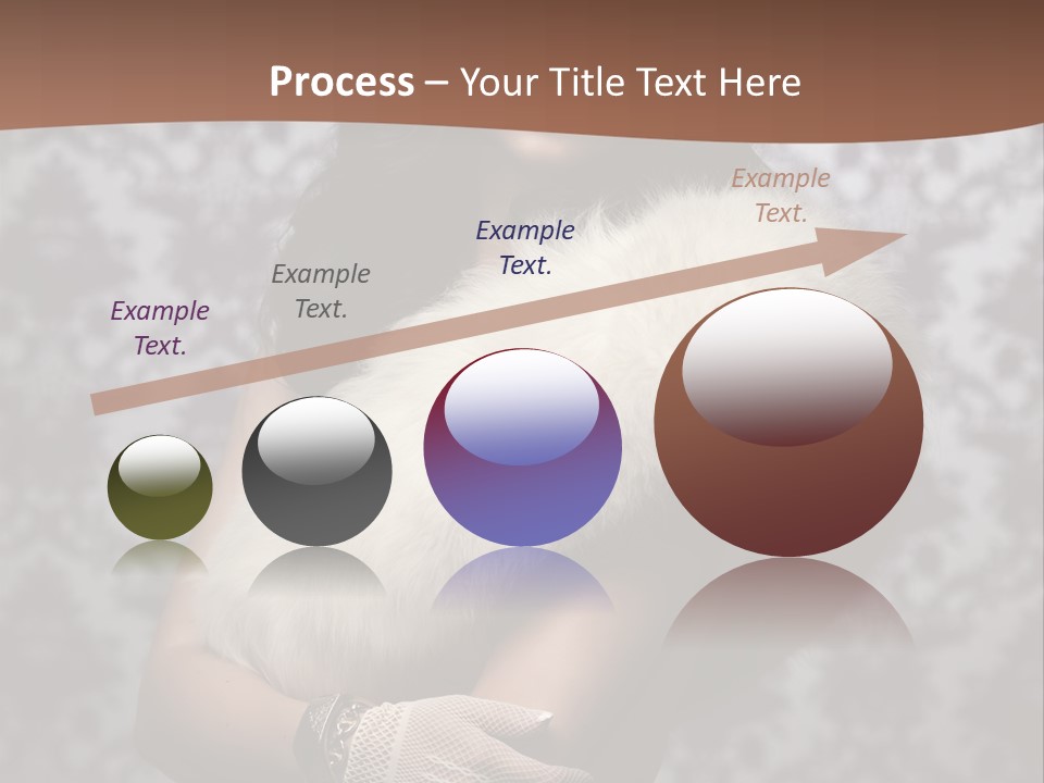 Shadows Purple Wall PowerPoint Template