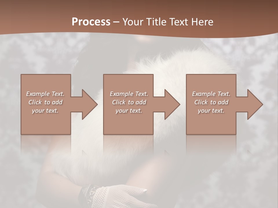 Shadows Purple Wall PowerPoint Template