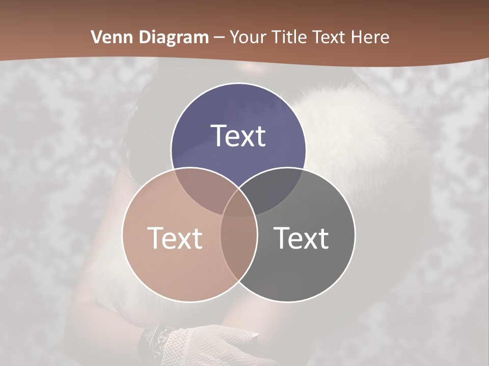 Shadows Purple Wall PowerPoint Template