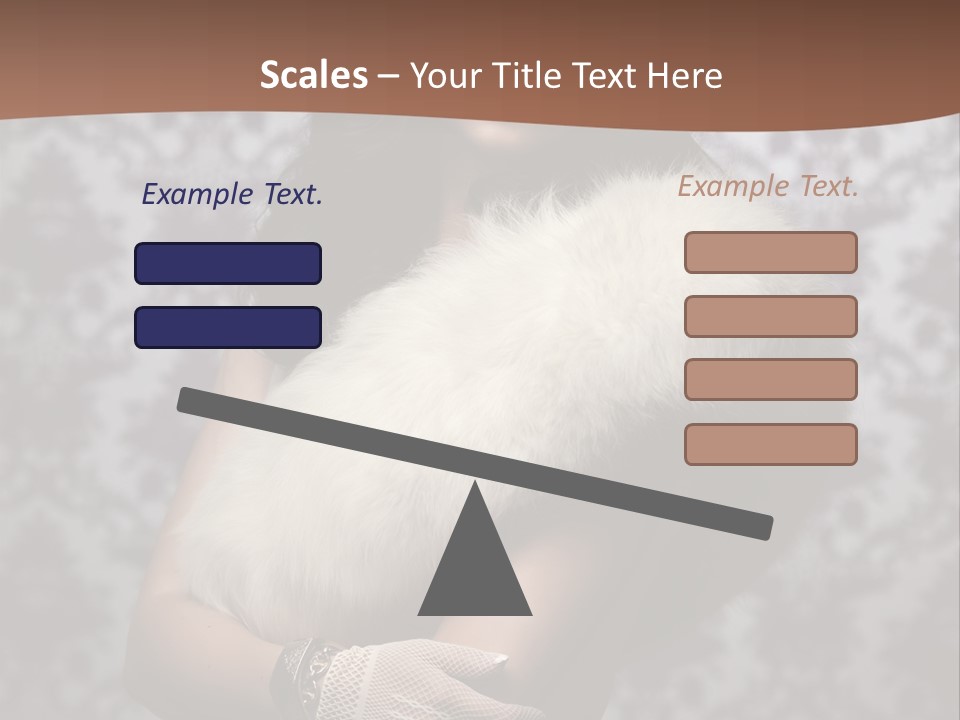 Shadows Purple Wall PowerPoint Template