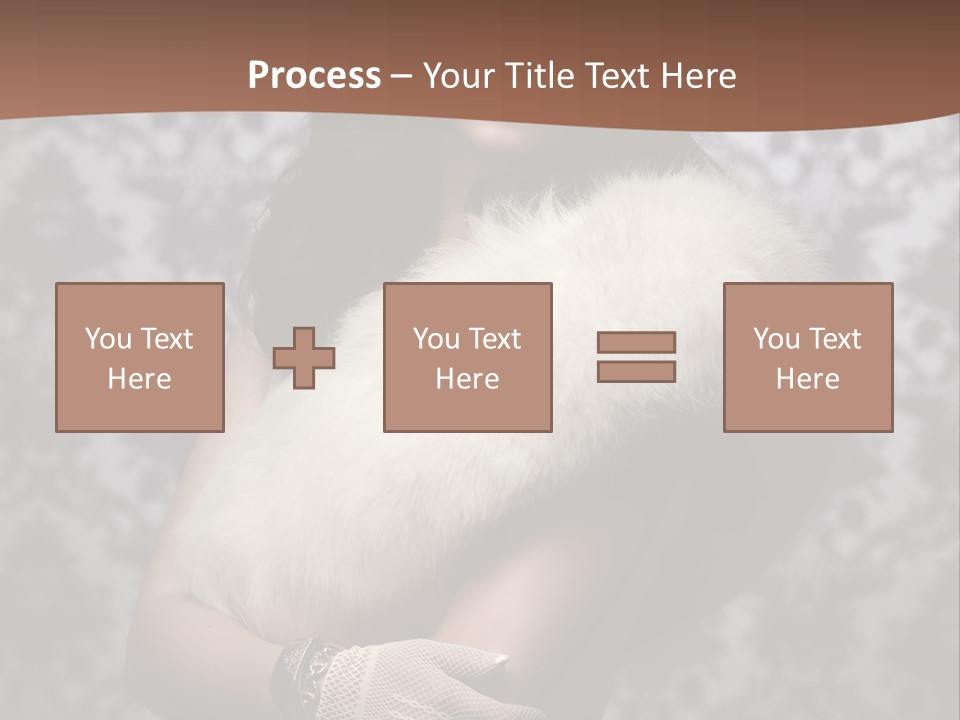 Shadows Purple Wall PowerPoint Template