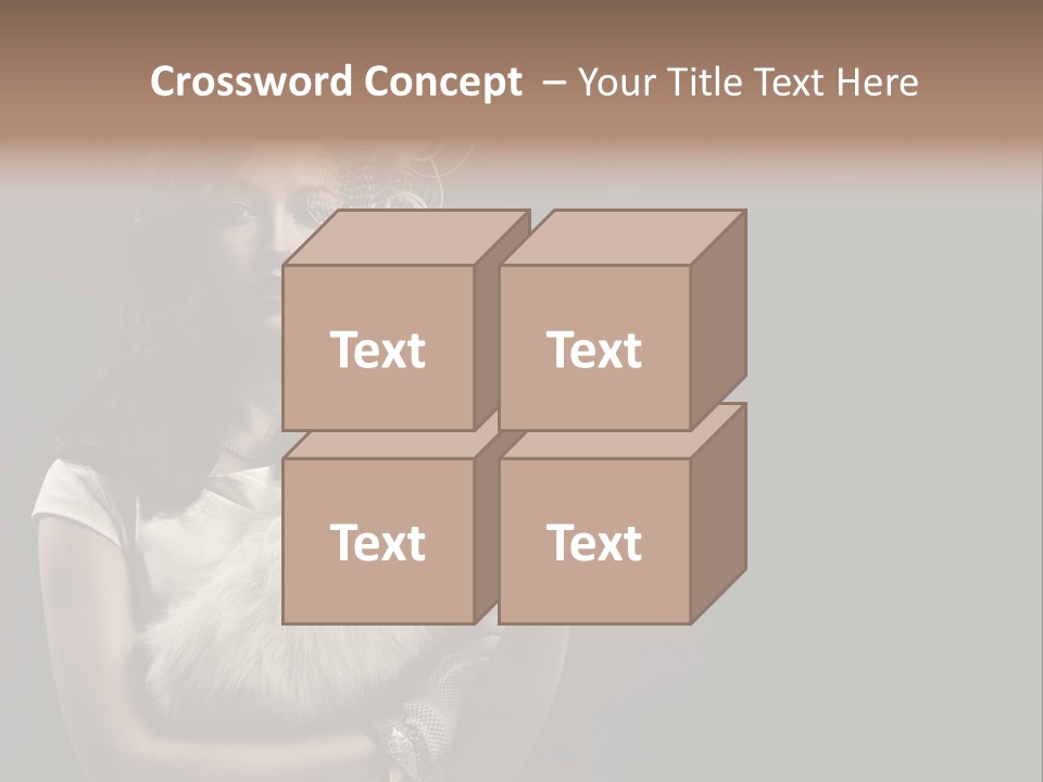 Fashion Red Female PowerPoint Template