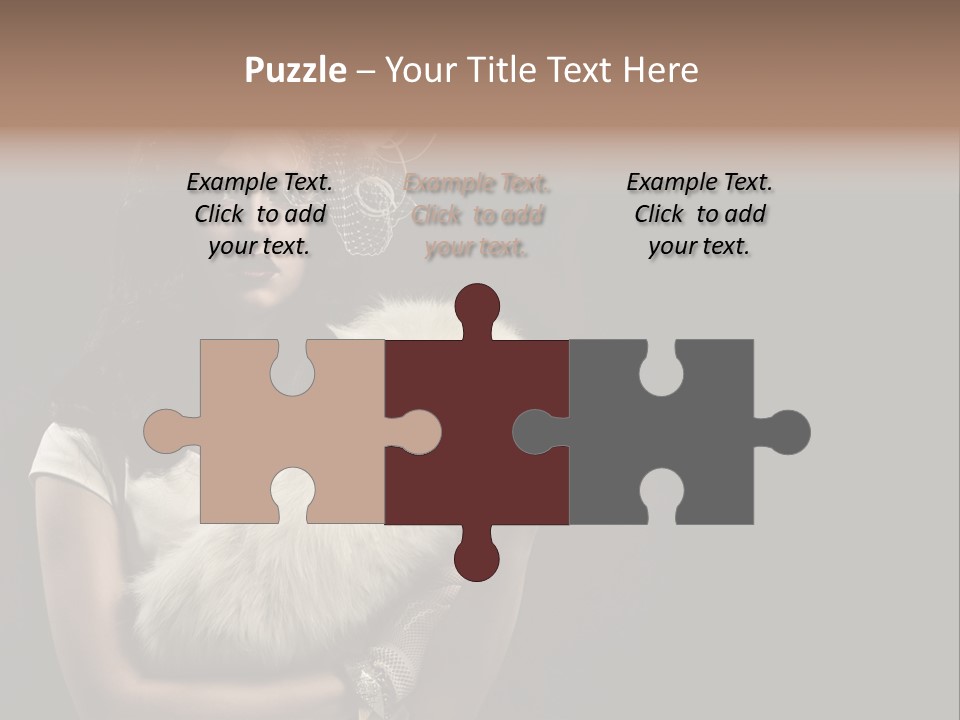 Fashion Red Female PowerPoint Template