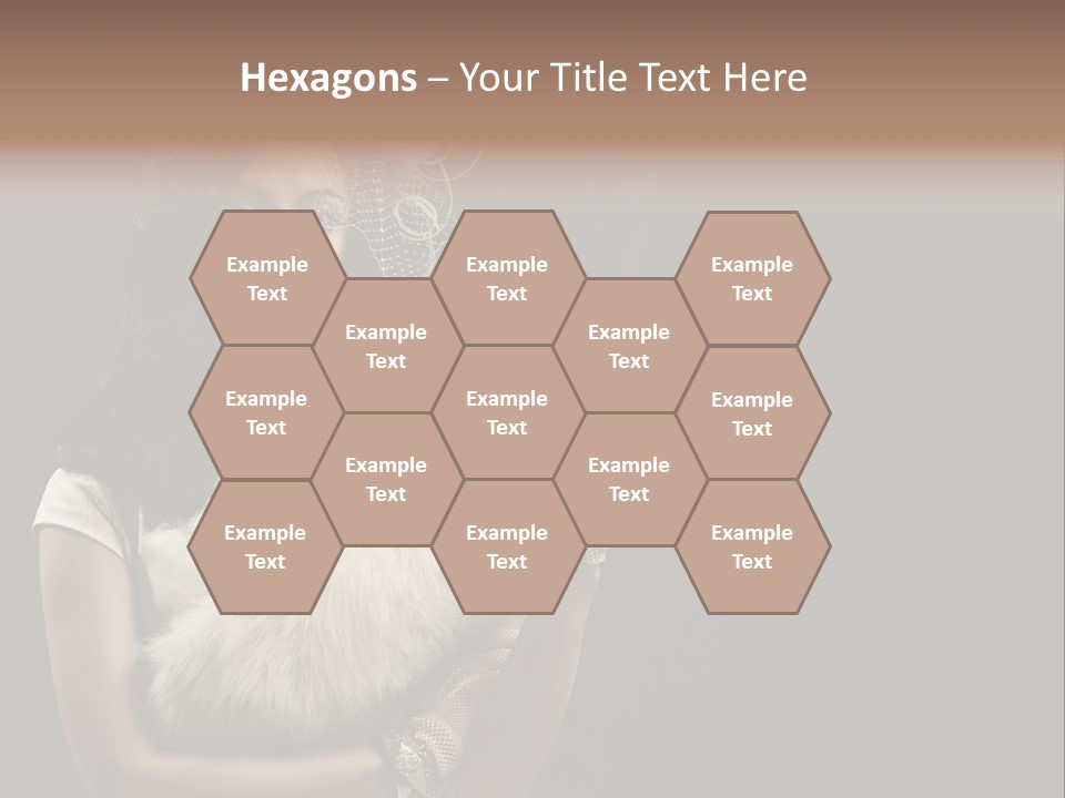 Fashion Red Female PowerPoint Template