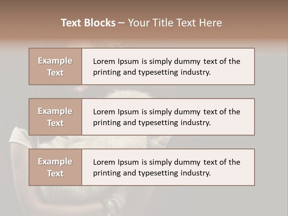 Fashion Red Female PowerPoint Template