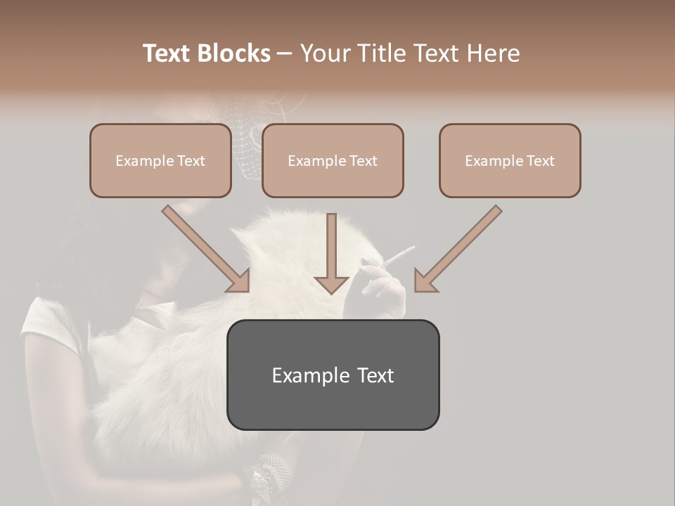 Fashion Red Female PowerPoint Template