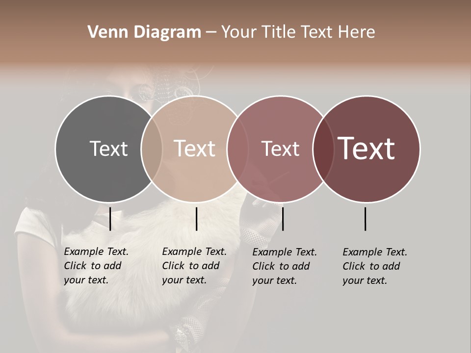 Fashion Red Female PowerPoint Template