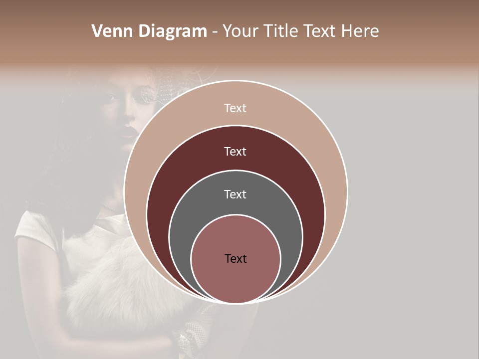 Fashion Red Female PowerPoint Template