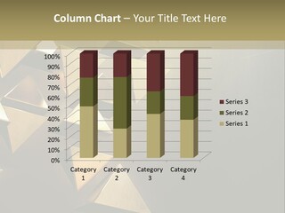 Dimensional Images Reflection PowerPoint Template