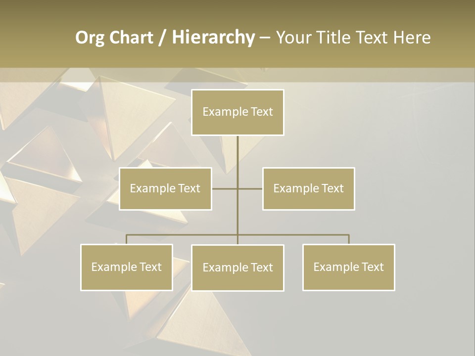Dimensional Images Reflection PowerPoint Template