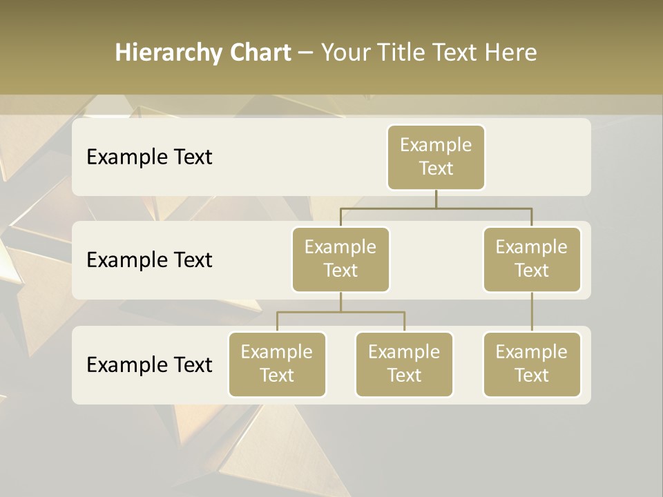 Dimensional Images Reflection PowerPoint Template