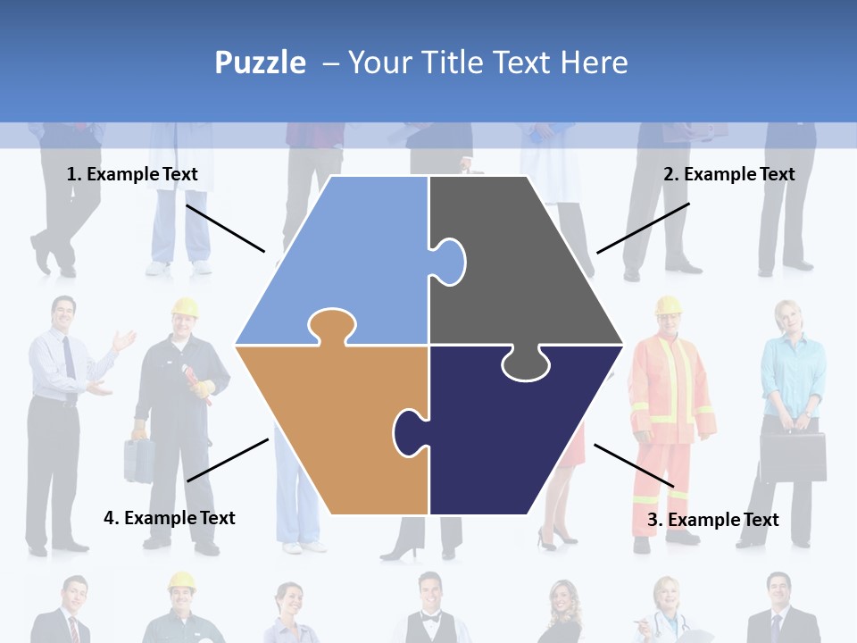 Person Plumber Teacher PowerPoint Template