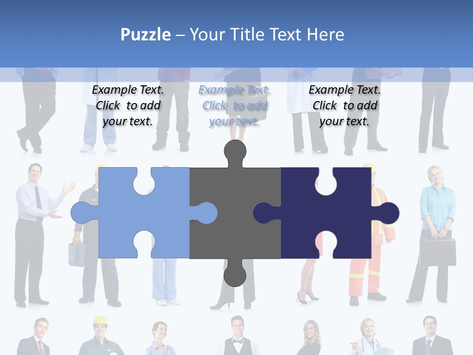 Person Plumber Teacher PowerPoint Template