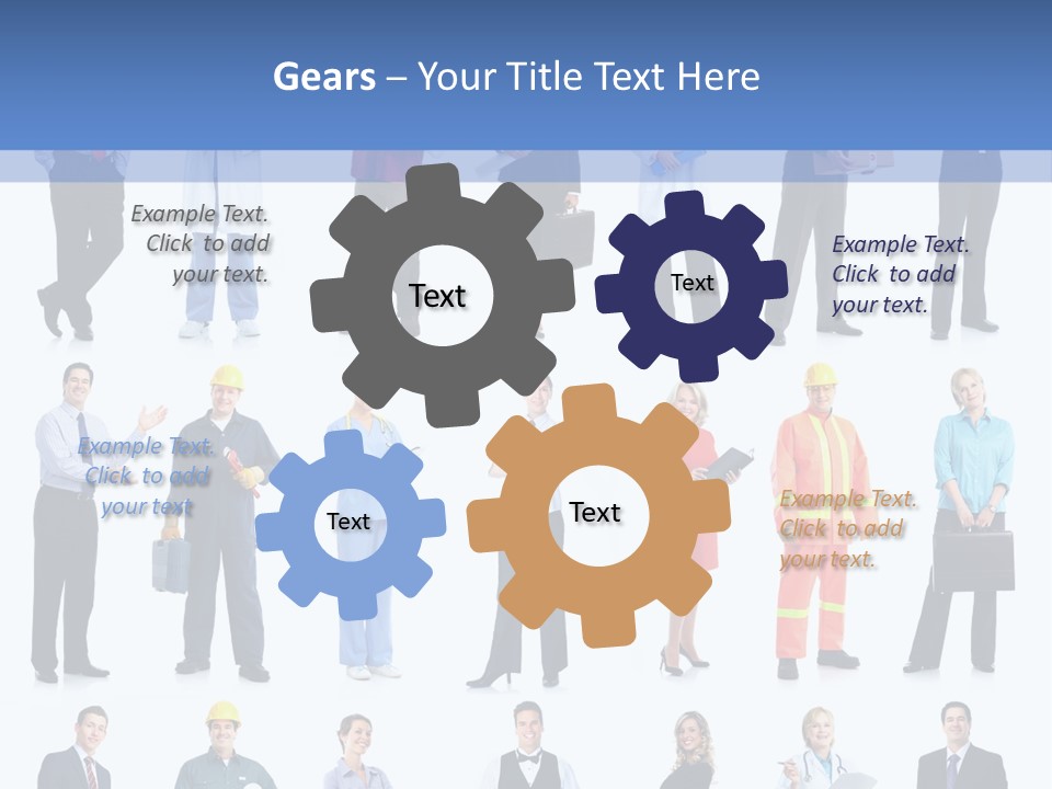 Person Plumber Teacher PowerPoint Template