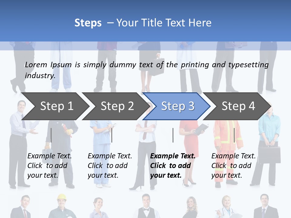 Person Plumber Teacher PowerPoint Template
