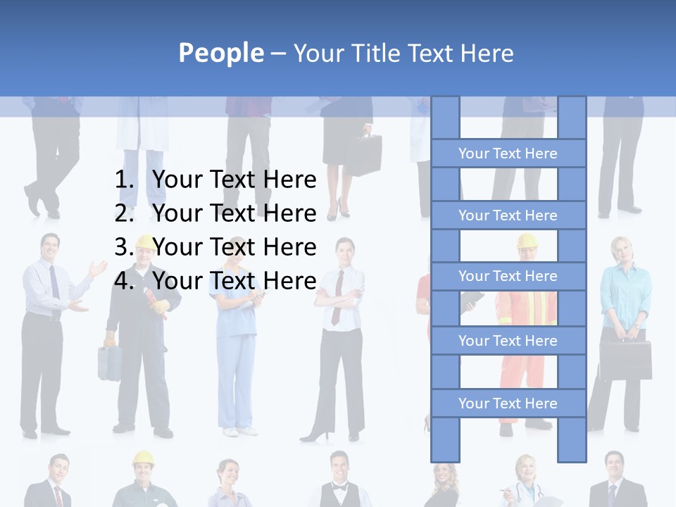 Person Plumber Teacher PowerPoint Template