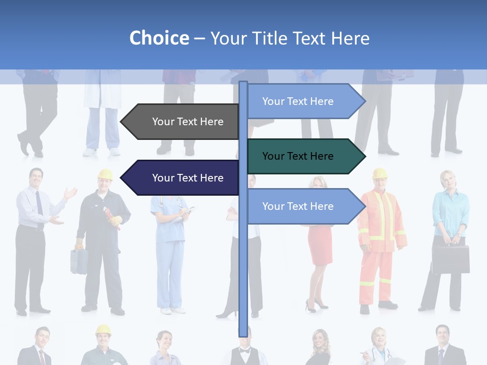 Person Plumber Teacher PowerPoint Template