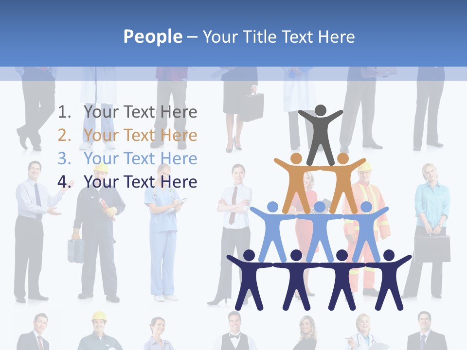 Person Plumber Teacher PowerPoint Template