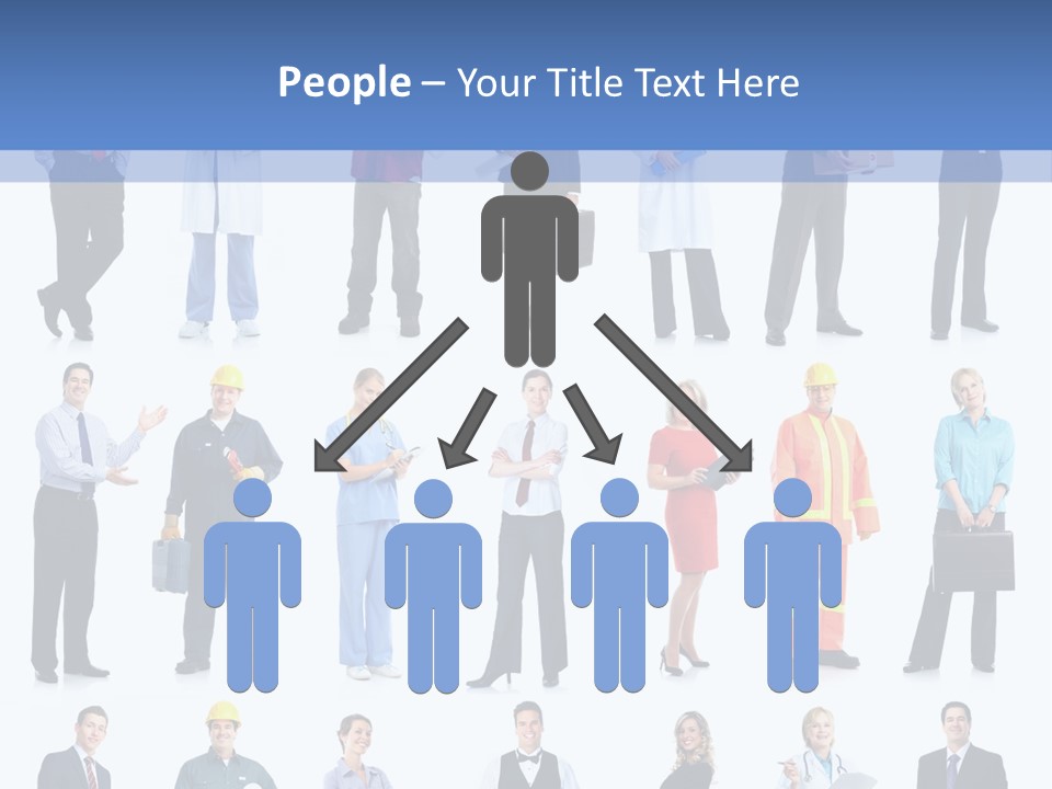 Person Plumber Teacher PowerPoint Template