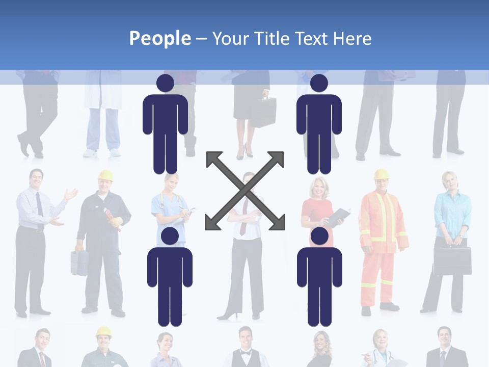 Person Plumber Teacher PowerPoint Template