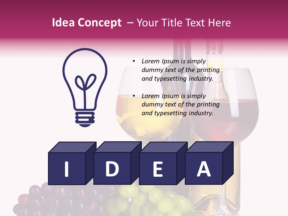 Ea Onal Gla Leaf PowerPoint Template