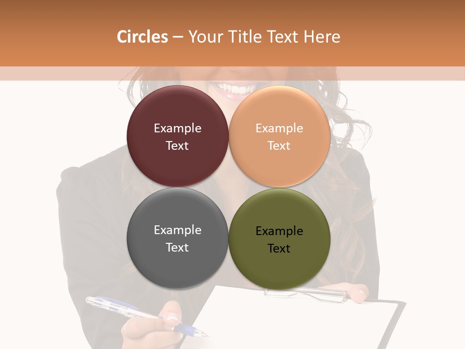 Suit Happy Pretty PowerPoint Template