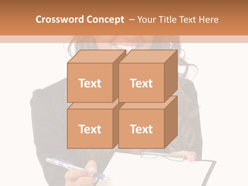 Suit Happy Pretty PowerPoint Template