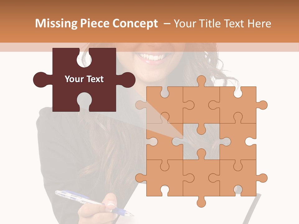 Suit Happy Pretty PowerPoint Template