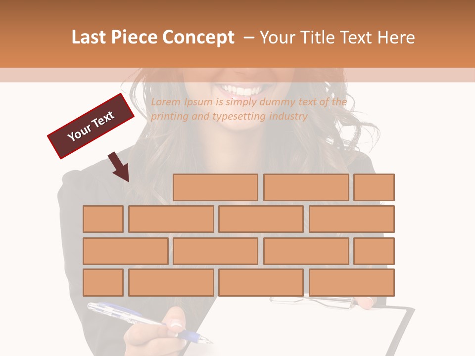 Suit Happy Pretty PowerPoint Template