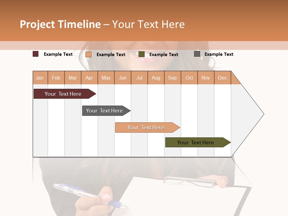 Suit Happy Pretty PowerPoint Template