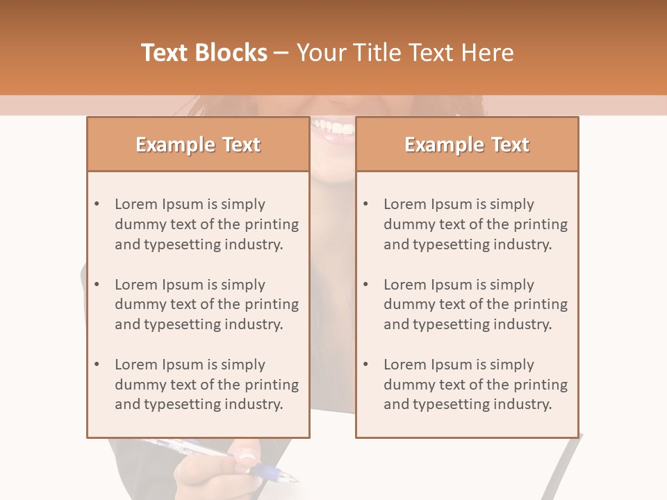 Suit Happy Pretty PowerPoint Template