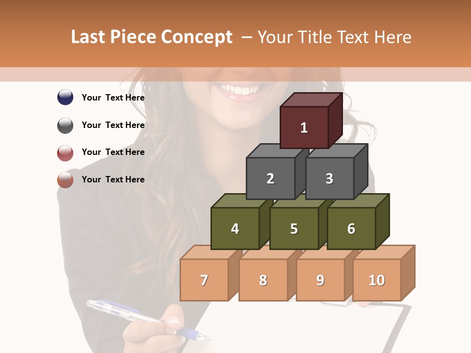 Suit Happy Pretty PowerPoint Template