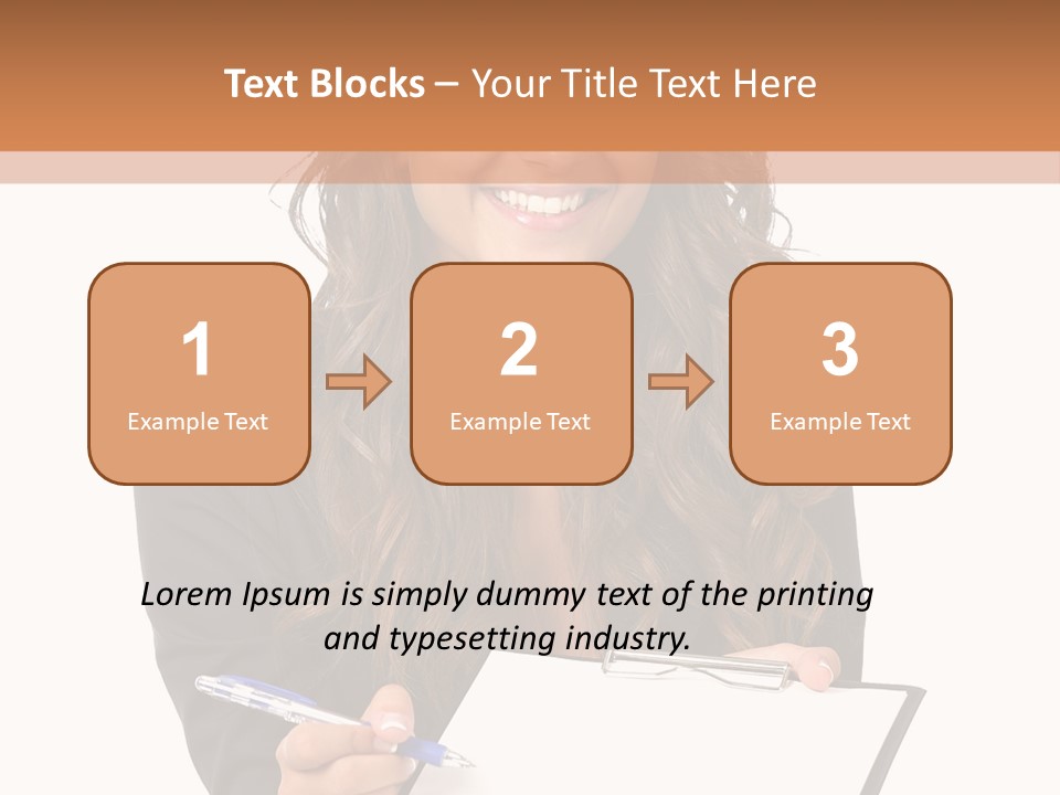 Suit Happy Pretty PowerPoint Template