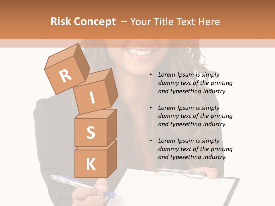 Suit Happy Pretty PowerPoint Template