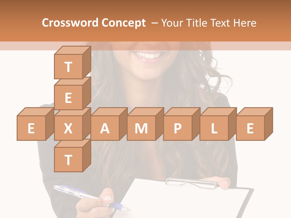 Suit Happy Pretty PowerPoint Template