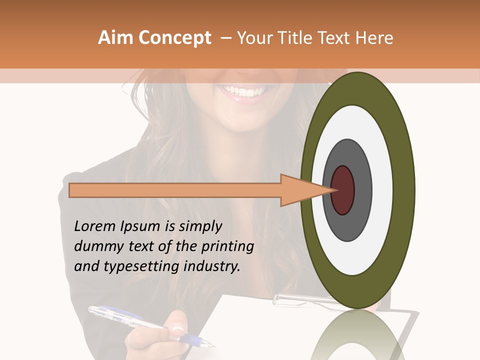 Suit Happy Pretty PowerPoint Template