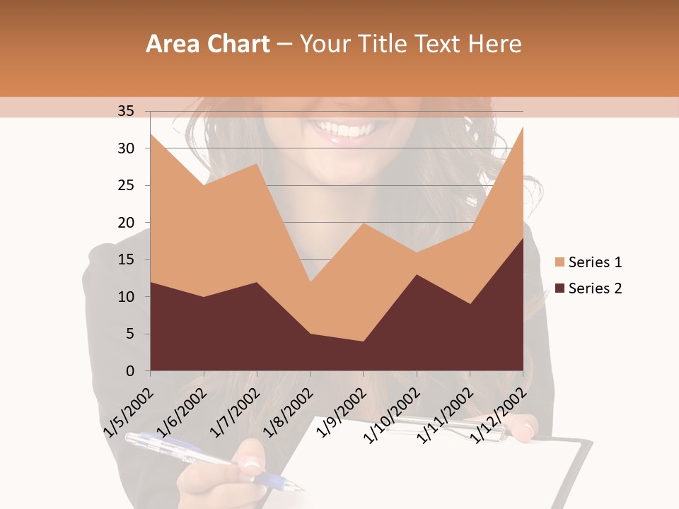 Suit Happy Pretty PowerPoint Template